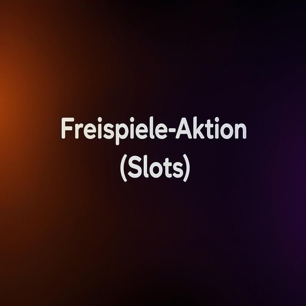 Freispiele-Aktion (Slots) Freispiele-Aktion (Slots)